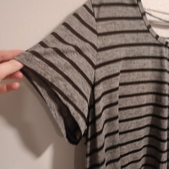 Champion Top Short Sleeve Open Back T-Shirt Workout Women's Size 3X Gray - Picture 3 of 7